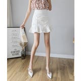 【Jasmine Grandiflorum】ギャザーフリルミニスカート 韓国ファ… | aimoha  | 詳細画像2 