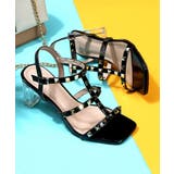 【Jasmine Grandiflorum】クリアヒールスタッズサンダル 6 | aimoha | 詳細画像8