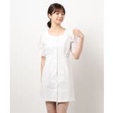 スクエアネックパワショルミニワンピース 韓国ファッション ハイウエスト | aimoha | 詳細画像9