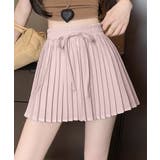 ピンク | 【HOOK】for girls ウエストリボンプリーツスカート | HOOK