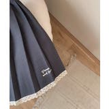 for girls ワンポイント制服風レイヤード風プリーツミニスカート | HOOK | 詳細画像18