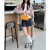 for girls ワンポイント制服風レイヤード風プリーツミニスカート | HOOK | 詳細画像3