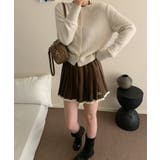 for girls ワンポイント制服風レイヤード風プリーツミニスカート | HOOK | 詳細画像7