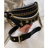 キラキラチェーンキルティングウエストポーチ | aimoha  | 詳細画像10 