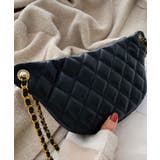 キラキラチェーンキルティングウエストポーチ | aimoha  | 詳細画像3 