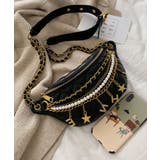 キラキラチェーンキルティングウエストポーチ | aimoha  | 詳細画像7 