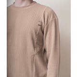 ベージュ | aimoha men ビッグシルエットカットソー | aimoha men