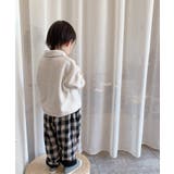 韓国子供服 ふわふわフリースポロシャツ キッズ | aimoha kids | 詳細画像4
