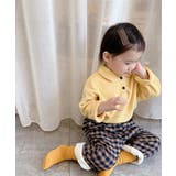 韓国子供服 ふわふわフリースポロシャツ キッズ | aimoha kids | 詳細画像8