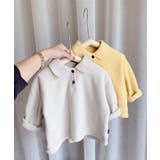 韓国子供服 ふわふわフリースポロシャツ キッズ | aimoha kids | 詳細画像9