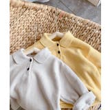韓国子供服 ふわふわフリースポロシャツ キッズ | aimoha kids | 詳細画像13