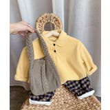 韓国子供服 ふわふわフリースポロシャツ キッズ | aimoha kids | 詳細画像14