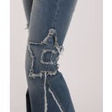 【HOOK】for girls 星パッチデニムフレアパンツ | HOOK | 詳細画像7 