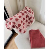 2点セット 秋冬もこもこ長袖＆ロングパンツ 柄ルームウェア【AW】 | aimoha  | 詳細画像7 