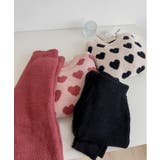 2点セット 秋冬もこもこ長袖＆ロングパンツ 柄ルームウェア【AW】 | aimoha  | 詳細画像8 