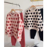 2点セット 秋冬もこもこ長袖＆ロングパンツ 柄ルームウェア【AW】 | aimoha  | 詳細画像9 