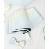 ブルー | ミニマルカラー 三折り手動 折りたたみ傘 コンパクト 軽量 晴雨兼用 | aimoha