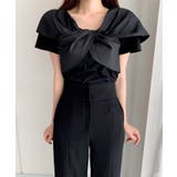 【Jasmine】2WAY肩見せクロスデザイン半袖Tシャツ Jasmine Gr… | aimoha | 詳細画像6