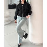 【Jasmine】ツイードショートジップブルゾン | aimoha | 詳細画像6