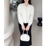 【Jasmine】ツイードショートジップブルゾン | aimoha | 詳細画像10