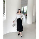 スウェットマーメイドロングスカート Jasmine Grandiflorum | aimoha  | 詳細画像2 