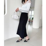 スウェットマーメイドロングスカート Jasmine Grandiflorum | aimoha  | 詳細画像3 