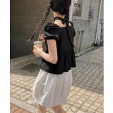 【Jasmine】チョーカーリボンパフブラウス Jasmine Grandifl… | aimoha | 詳細画像3