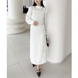 アイボリー | 【Jasmine】ツイード調キャミソール＋ロングスカート | aimoha 