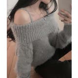 【Jasmine】オフショルダーニットプルオーバー | aimoha  | 詳細画像9 