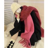 【Jasmine】グラデーションカラーボリュームマフラー | aimoha | 詳細画像3