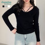 リブ編みニットプルオーバー | aimoha  | 詳細画像1 