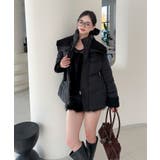 【Jasmine】ウエストベルトダウンジャケット | aimoha  | 詳細画像1 