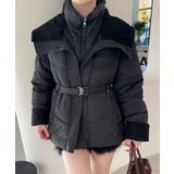 【Jasmine】ウエストベルトダウンジャケット | aimoha  | 詳細画像7 