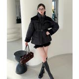 【Jasmine】ウエストベルトダウンジャケット | aimoha  | 詳細画像8 