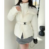 【Jasmine】ウエストベルトダウンジャケット | aimoha  | 詳細画像2 