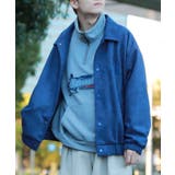 ブルゾン古着風バッグ英字刺繍フェイクスエード生地コーチジャケット ストリート系 | HOOK | 詳細画像23