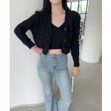 【Jasmine】ケーブル編みニットカーディガン+キャミソール Jasmine … | aimoha  | 詳細画像11 