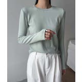 長袖Tシャツインナートップス Jasmine Grandiflorum | aimoha | 詳細画像4