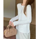 長袖Tシャツインナートップス Jasmine Grandiflorum | aimoha | 詳細画像36