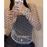 【Jasmine】ドット柄シアートップス Jasmine Grandifloru… | aimoha | 詳細画像6