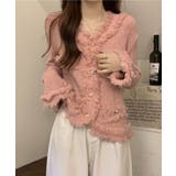 【Jasmine】ツイード風フリンジニットカーディガン Jasmine Gran… | aimoha | 詳細画像9