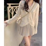 【Jasmine】ツイード風フリンジニットカーディガン Jasmine Gran… | aimoha | 詳細画像8