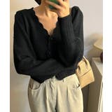 ミニ丈パフカーディガン Jasmine Grandiflorum | aimoha | 詳細画像18