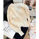 ミニ丈パフカーディガン Jasmine Grandiflorum | aimoha | 詳細画像11