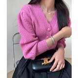 ミニ丈パフカーディガン Jasmine Grandiflorum | aimoha | 詳細画像3