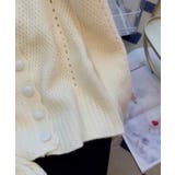 ミニ丈パフカーディガン Jasmine Grandiflorum | aimoha | 詳細画像9