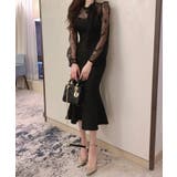 【Jasmine】シアレースマーメイドロングワンピース Jasmine Gran… | aimoha  | 詳細画像8 
