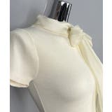 【Jasmine】リボンシアーニットトップス | aimoha | 詳細画像10