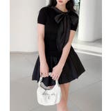 【Jasmine】リボンシアーニットトップス | aimoha | 詳細画像8