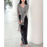 【Jasmine】レースダブルラッフルフリルブラウス | aimoha | 詳細画像7